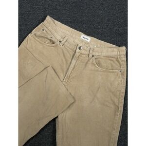 Taylor Stitch Pants Mens 34x30 Beige Democratic All Day Corduroy Chino Cotton